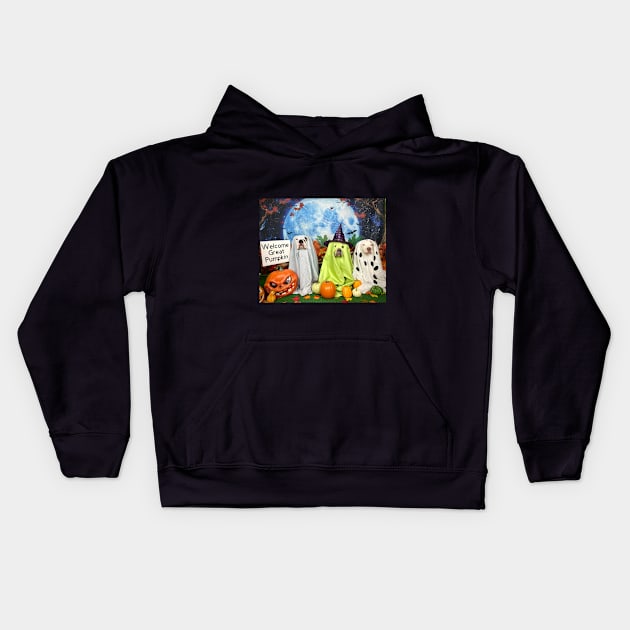 The Great Pumpkin Kids Hoodie by TeamPitCrewDogs